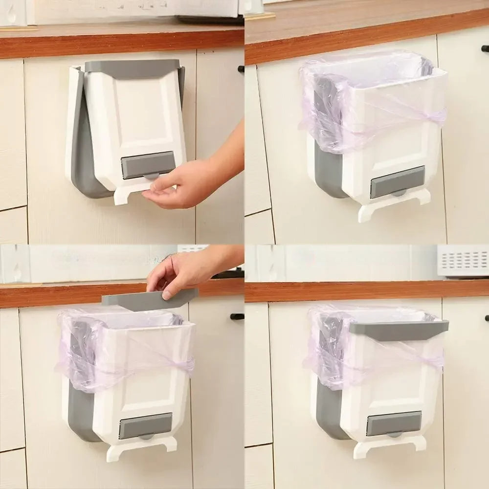 BoteLux™ – Cesto de basura Colgante Plegable"