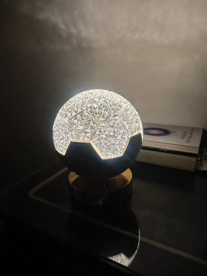 BalónLux-Lámpara cristal balón con acabado premium.