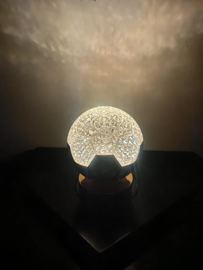 BalónLux-Lámpara cristal balón con acabado premium.